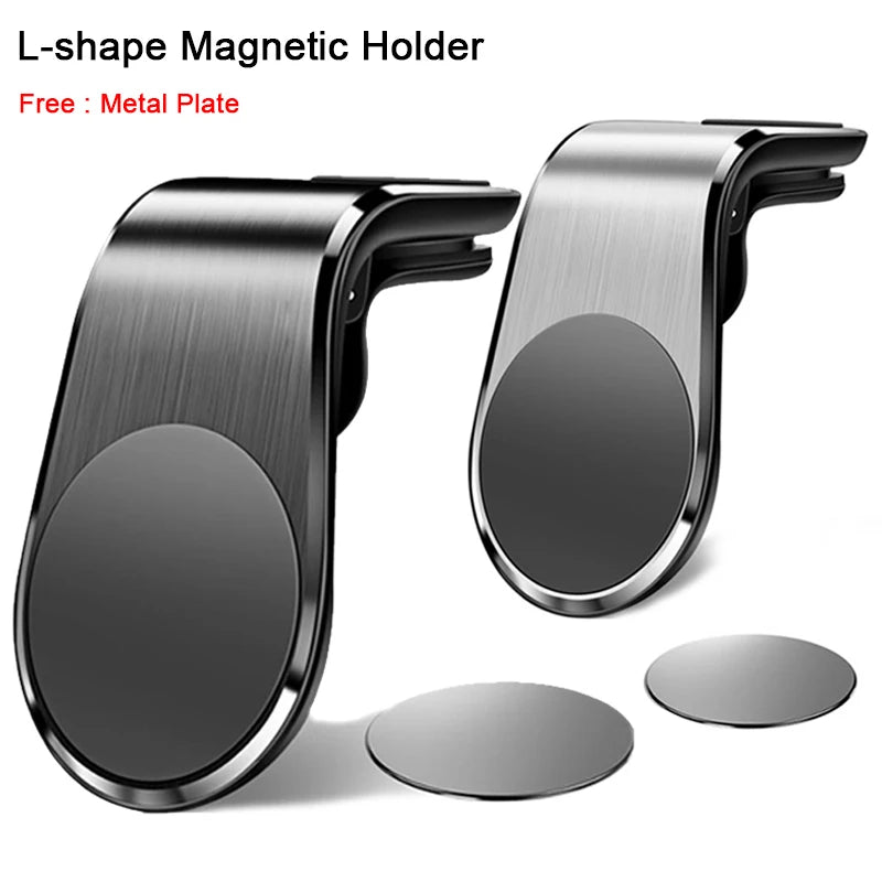 L-Type Magnetic Phone Holder